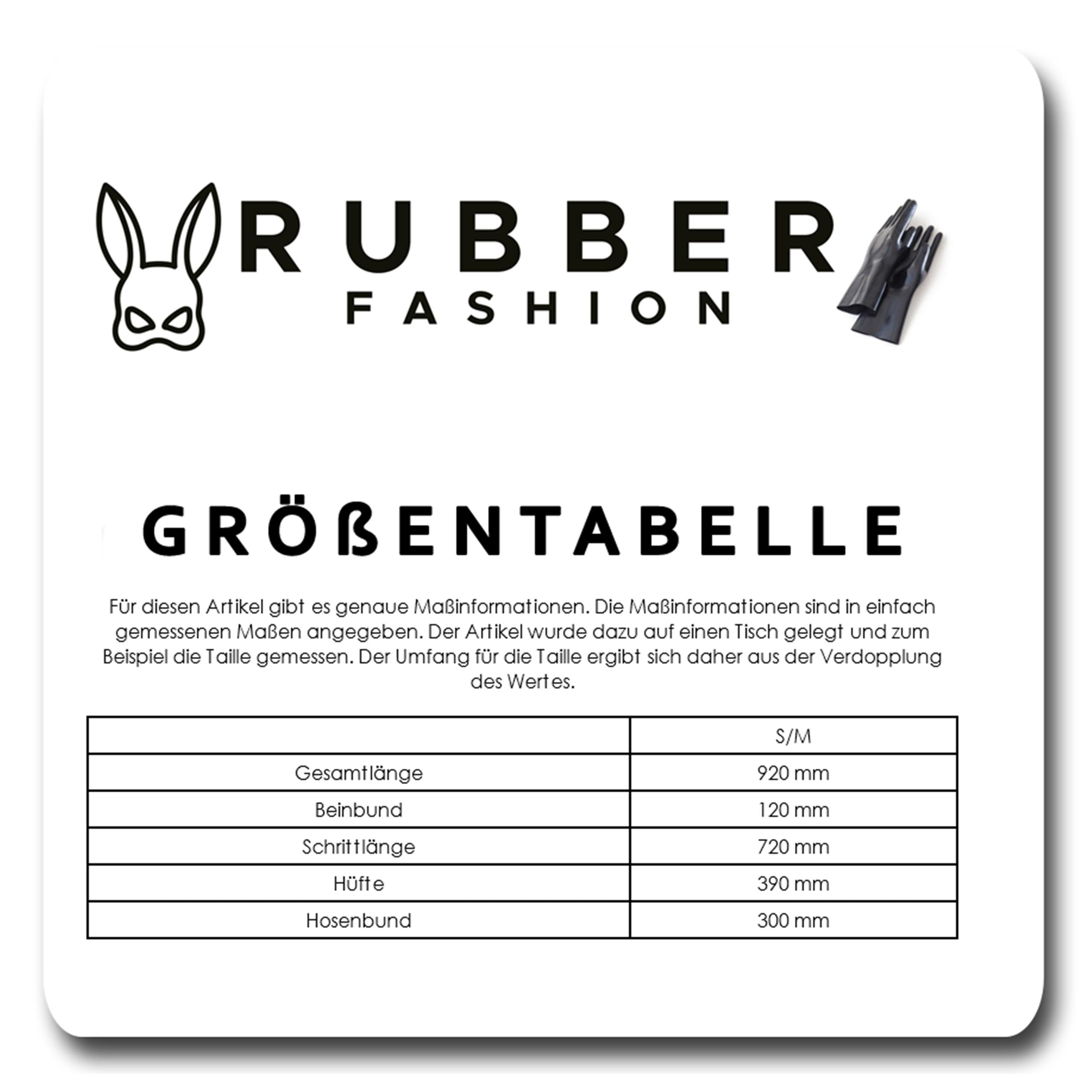 Rubberfashion Leggings Einhorn - glänzende Leggin mit Einhornmotiv bis zur Hüfte für Frauen